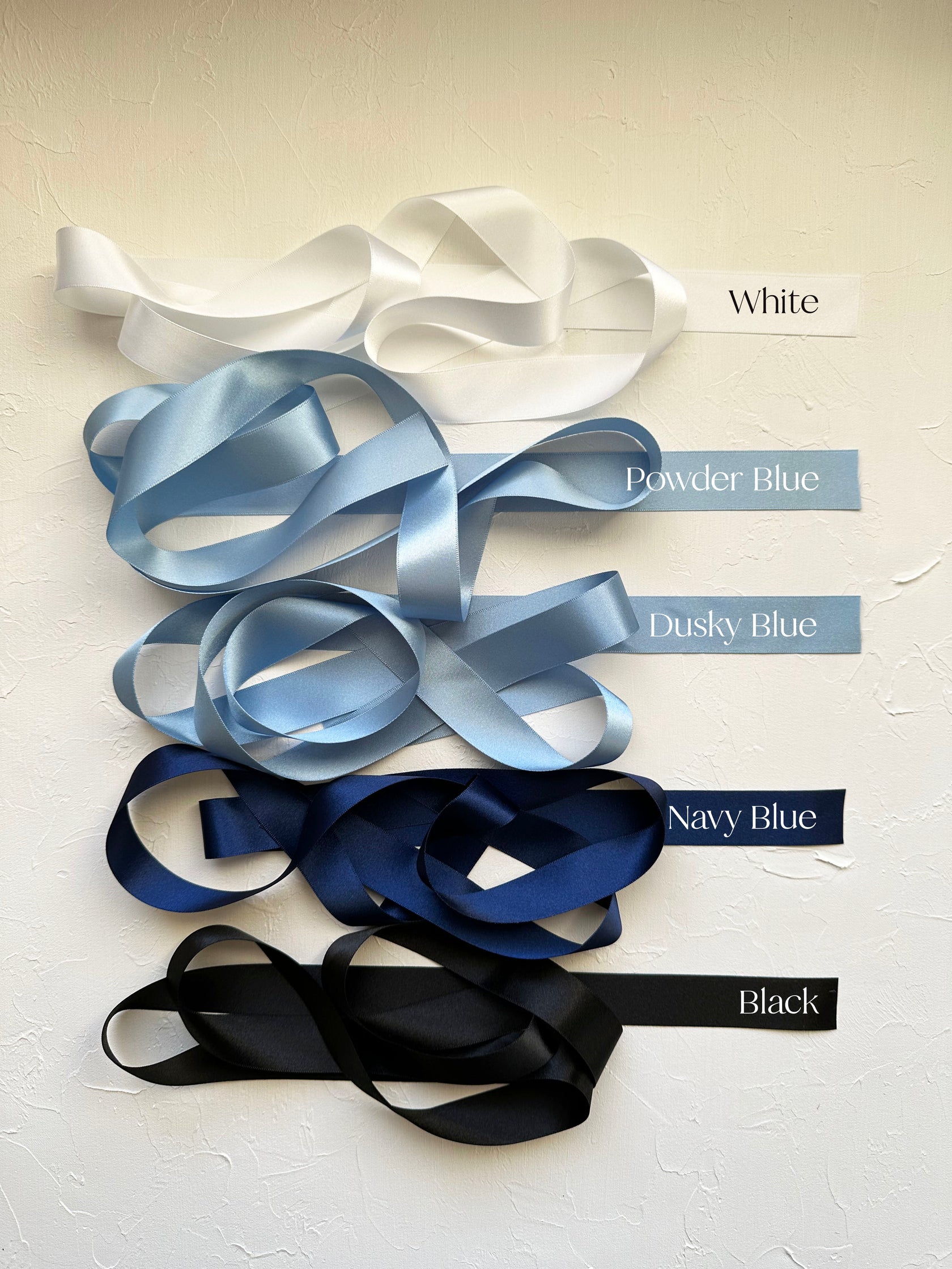Personalised Wedding Guest Ribbon Place Names – Forever Paper Co