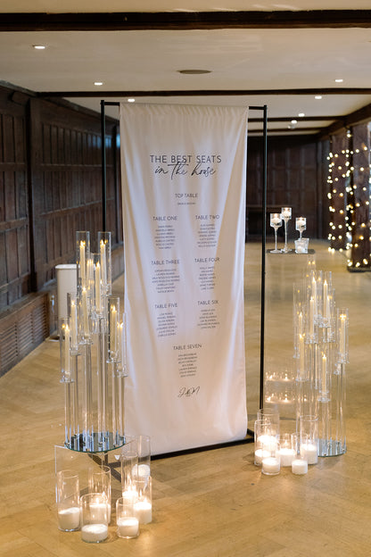 Aura Sign | Fabric Table Plan