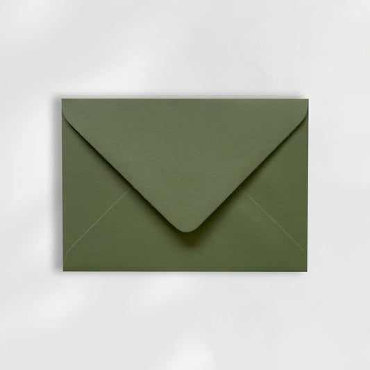 Premium Envelope | Olive Green