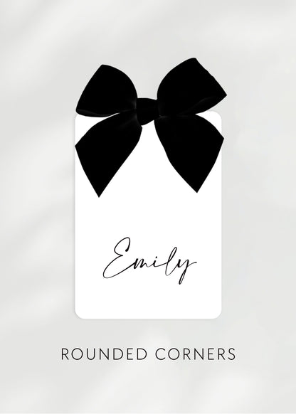 Maia Place Name Card | with Bow