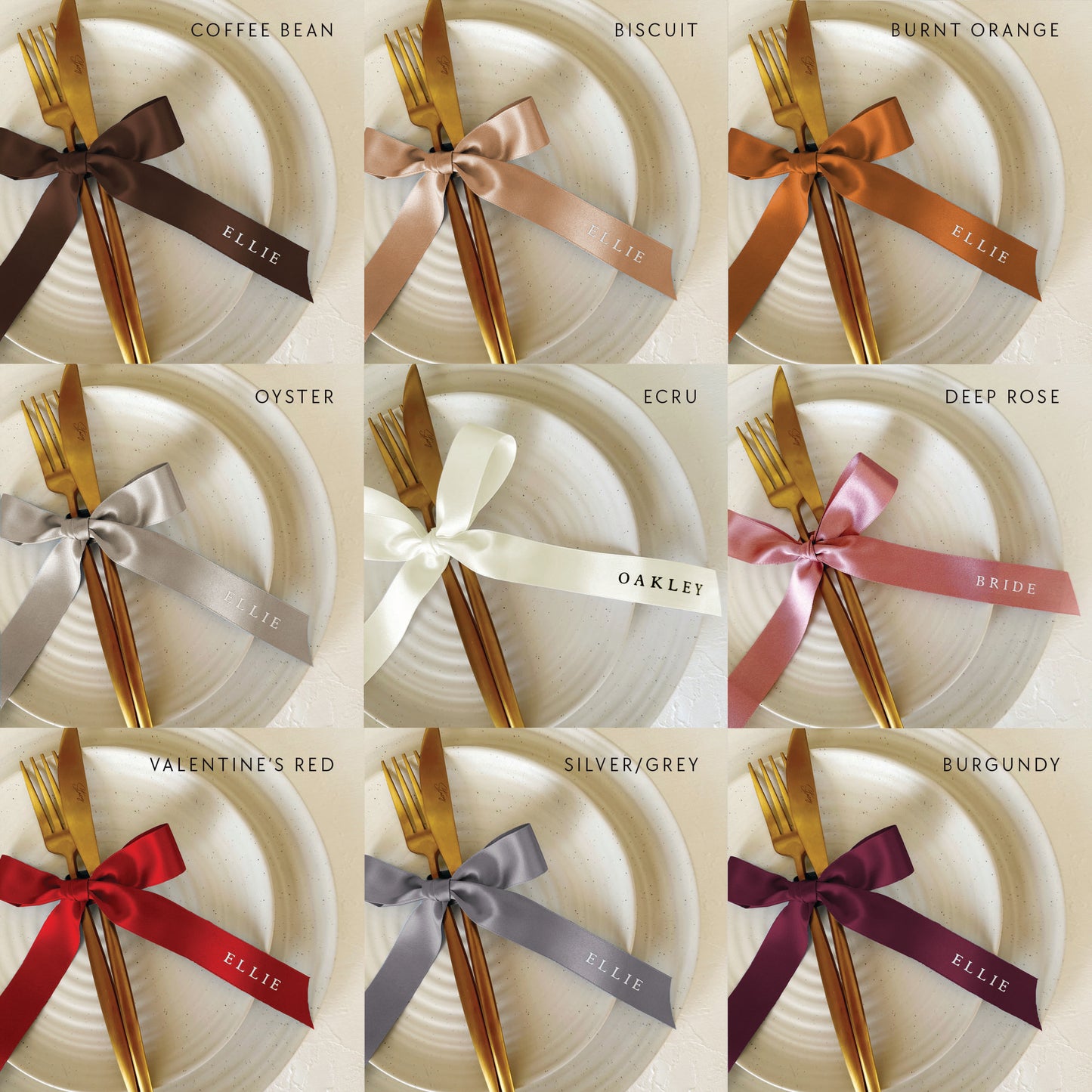 Personalised Place Name Ribbons