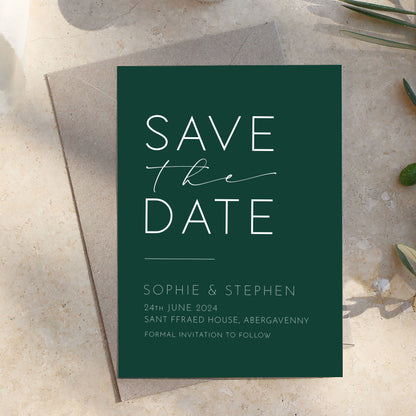 Odite Save the Date | Print at Home Template