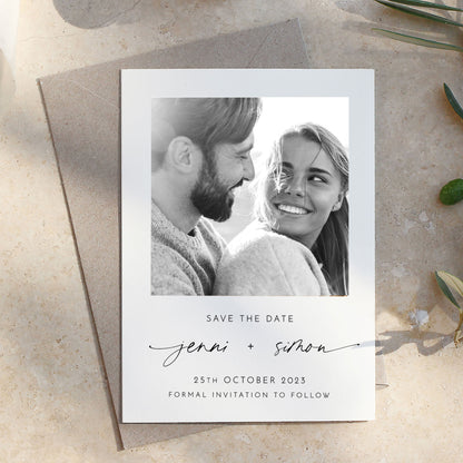 Iris Save the Date | Print at Home Template