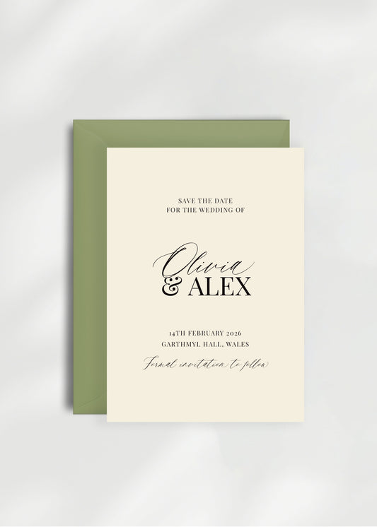 Ophelia Save the Date