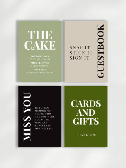 Calypso Small Decorative Signage