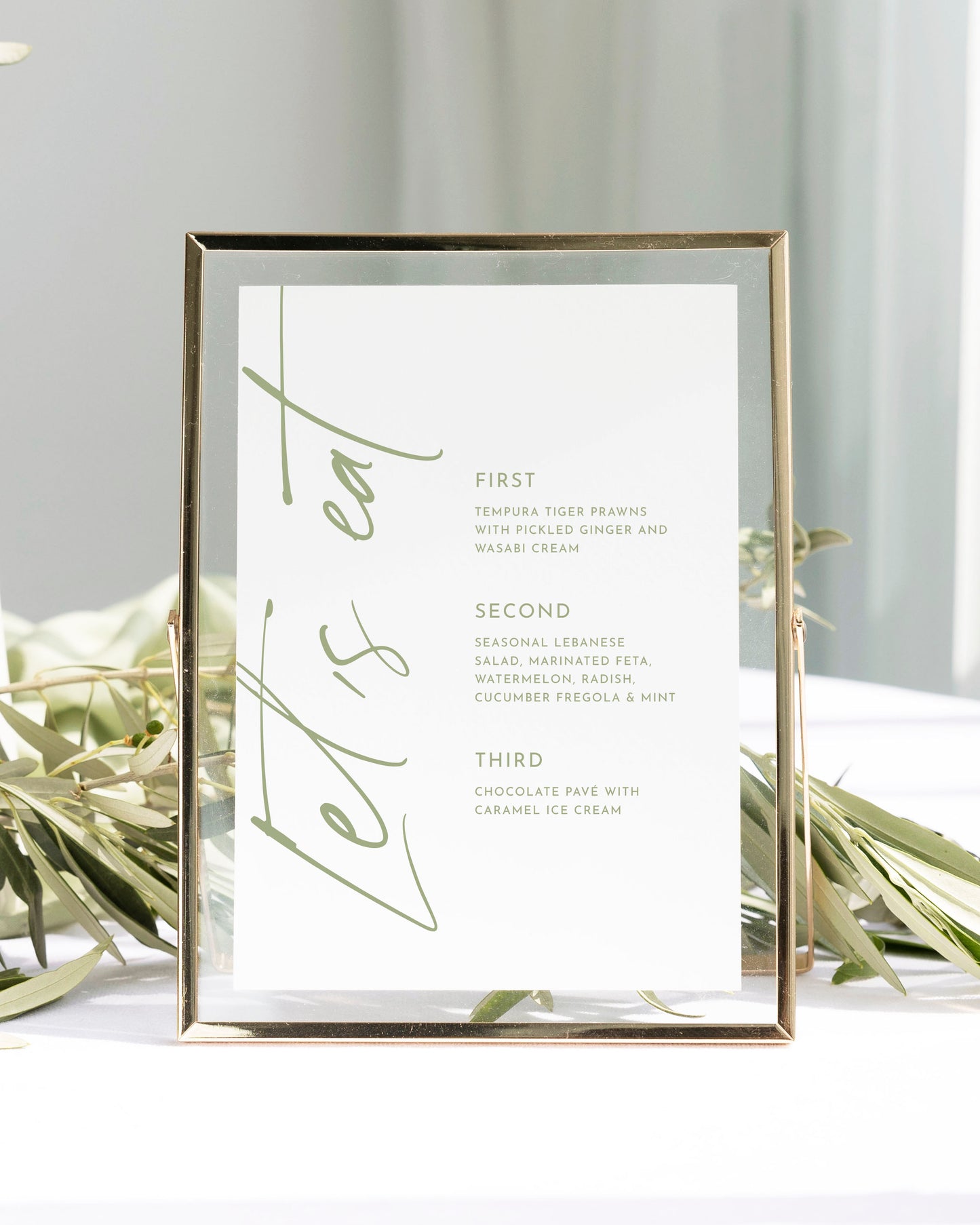 Aura Table Menu