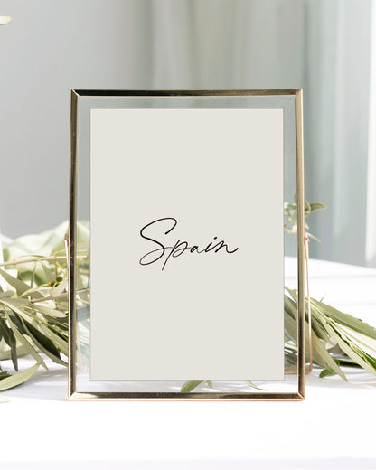 Aura Table Name Cards