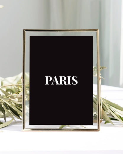 Calypso Table Name Cards