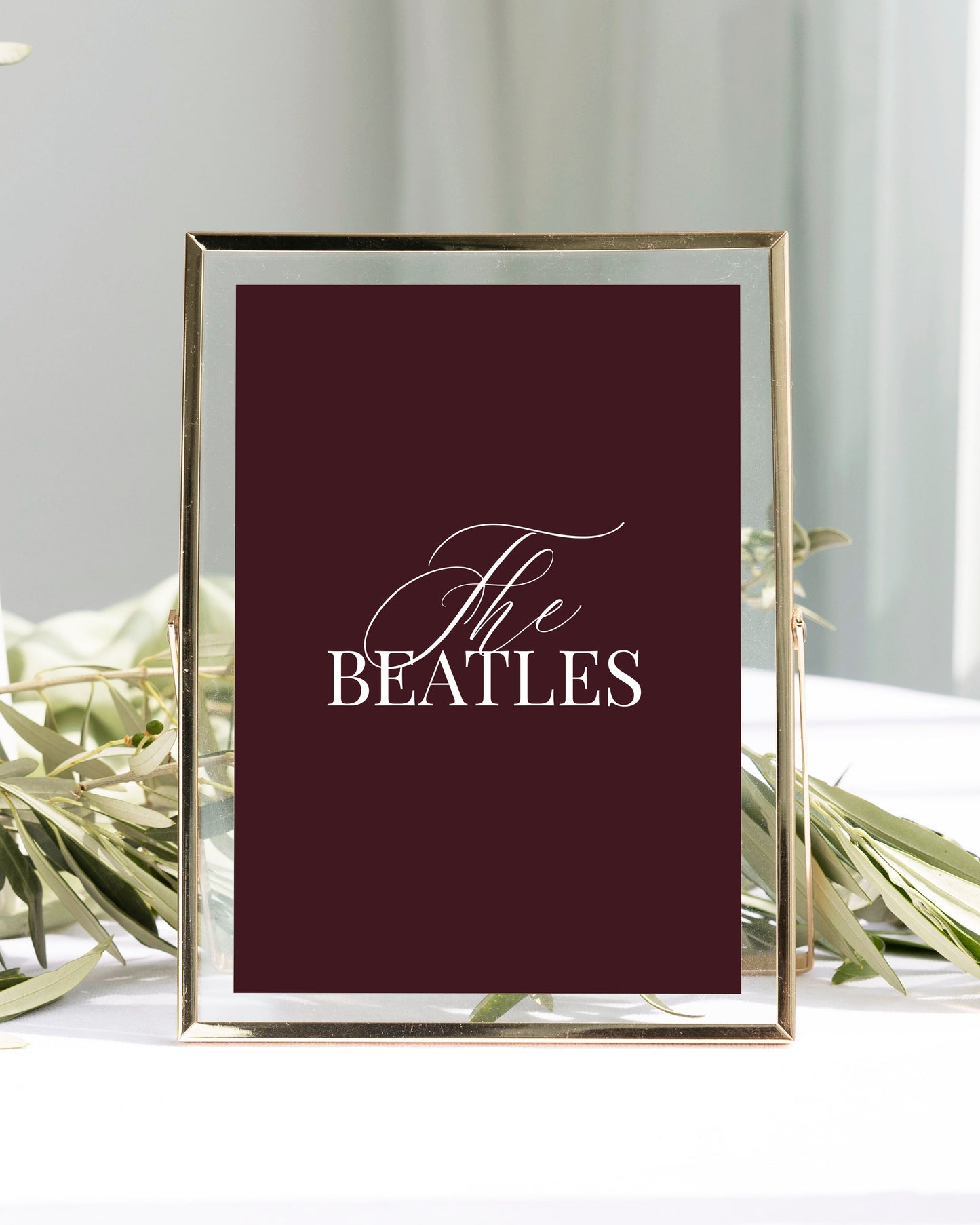 Ophelia Table Name Cards