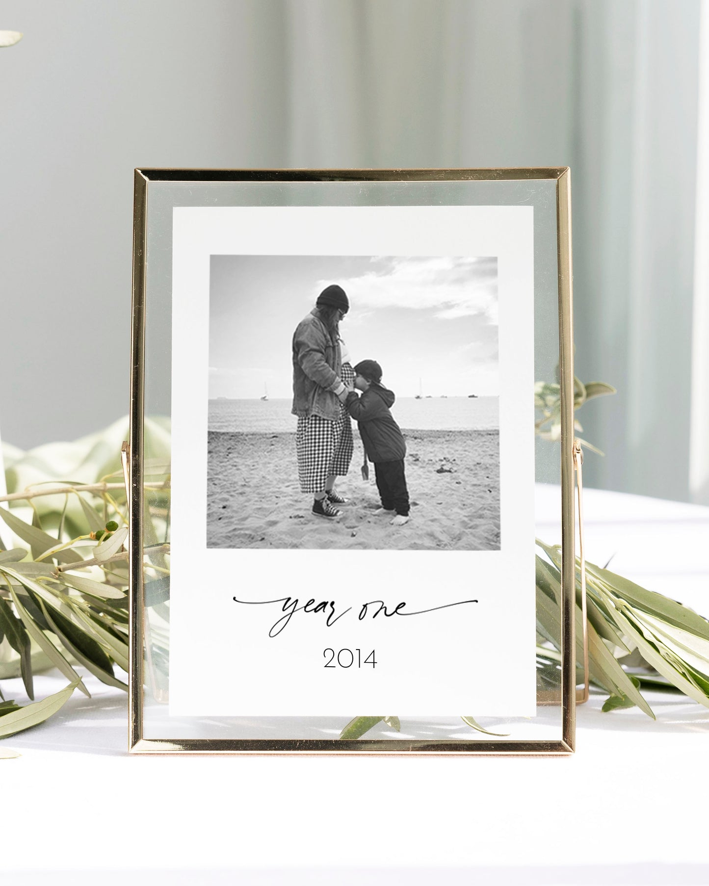 Odite Table Number Cards with Photo