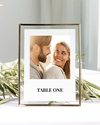 Calypso Table Name Cards with Image
