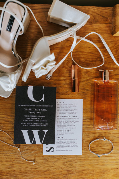 Calypso Wedding Invitation | Two Card Suite