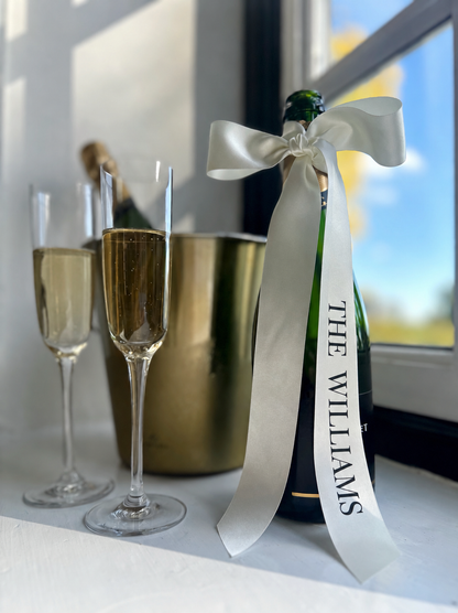 Personalised Bottle Ribbons
