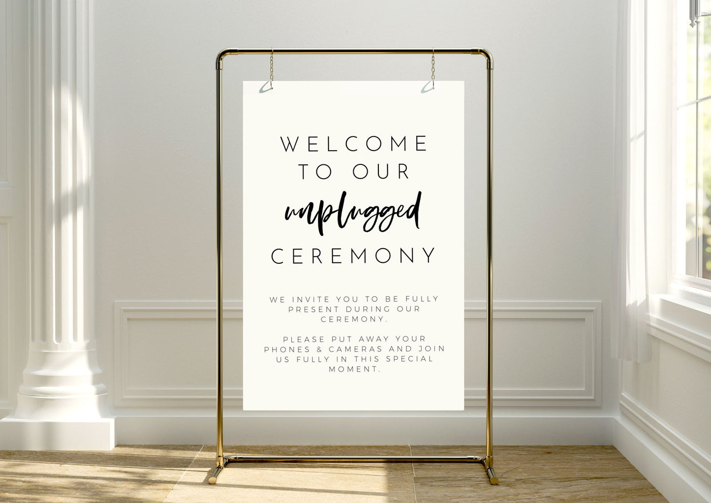 Athena Sign | Unplugged Ceremony