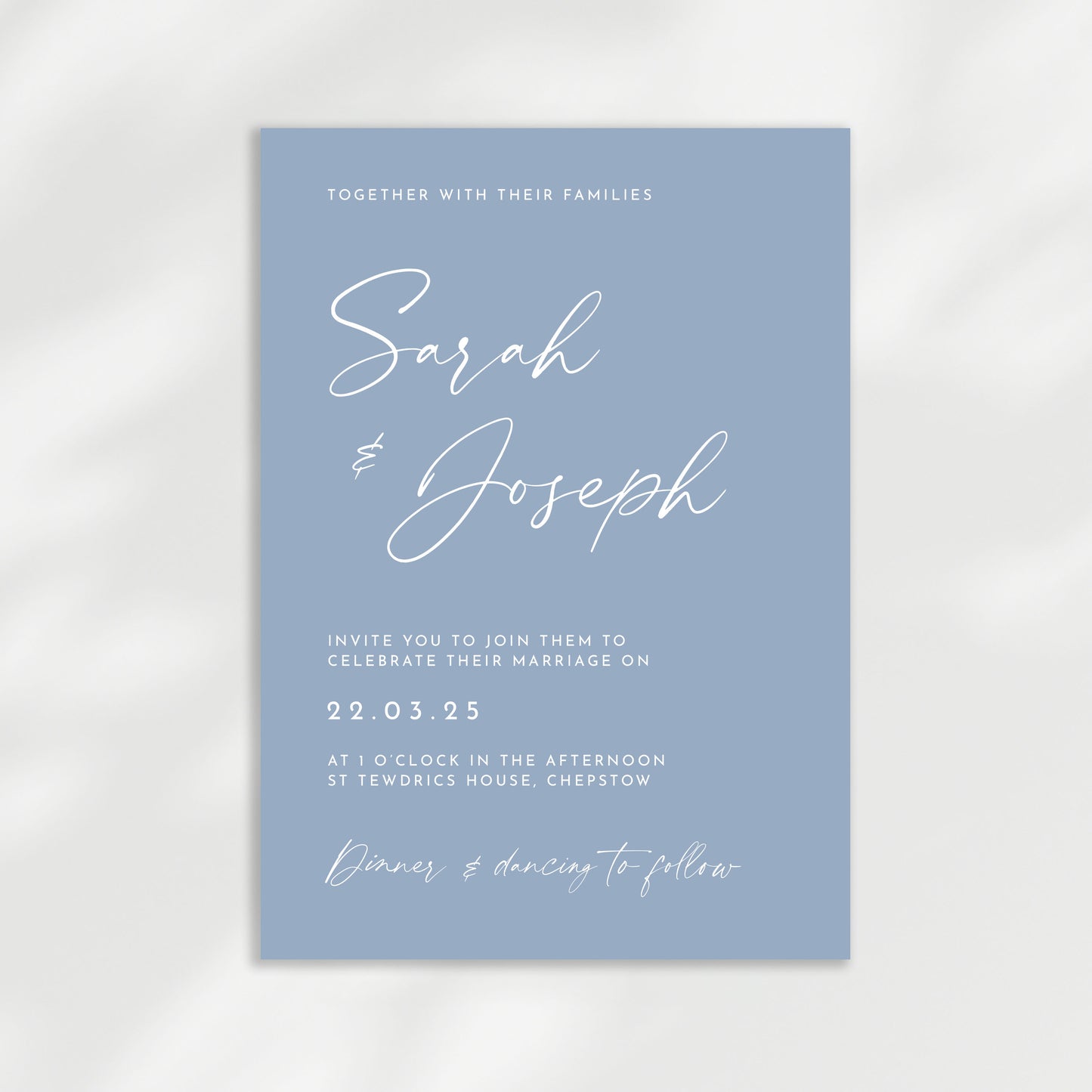 Aura Wedding Invitation | Day Guest