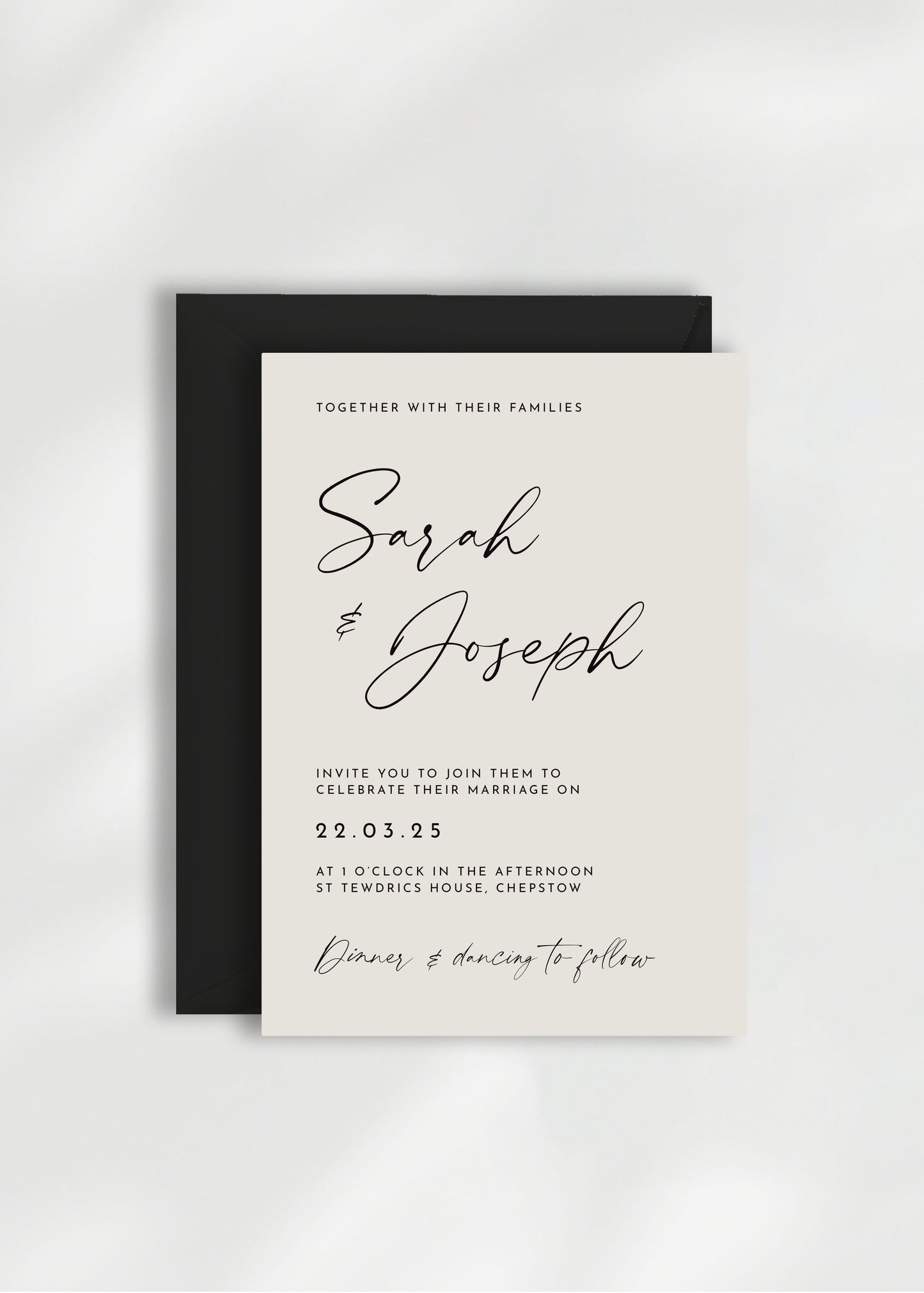 Aura Wedding Invitation | Day Guest