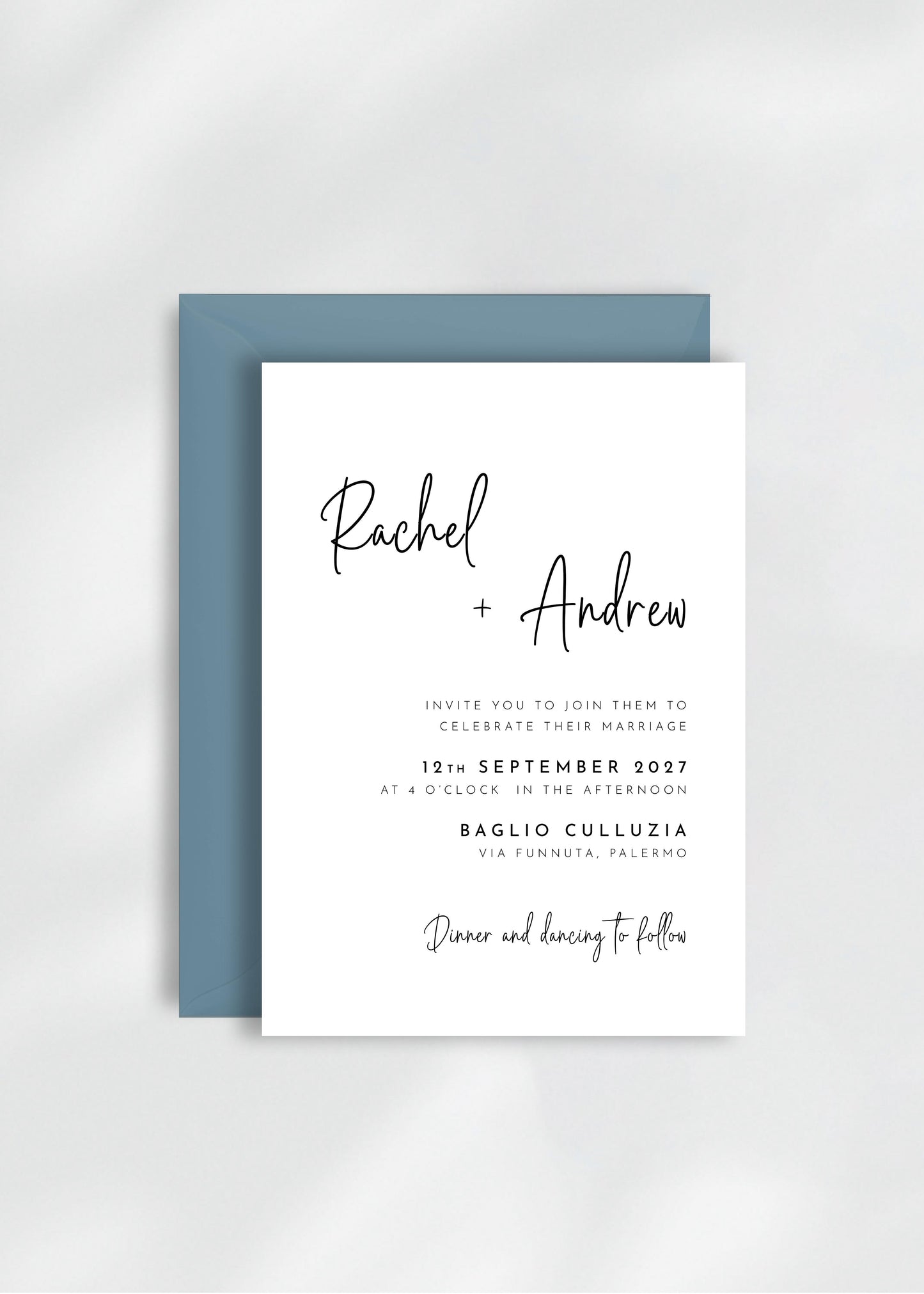 Hera Wedding Invitation | Day Guest