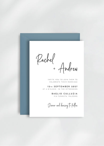 Hera Wedding Invitation | Day Guest
