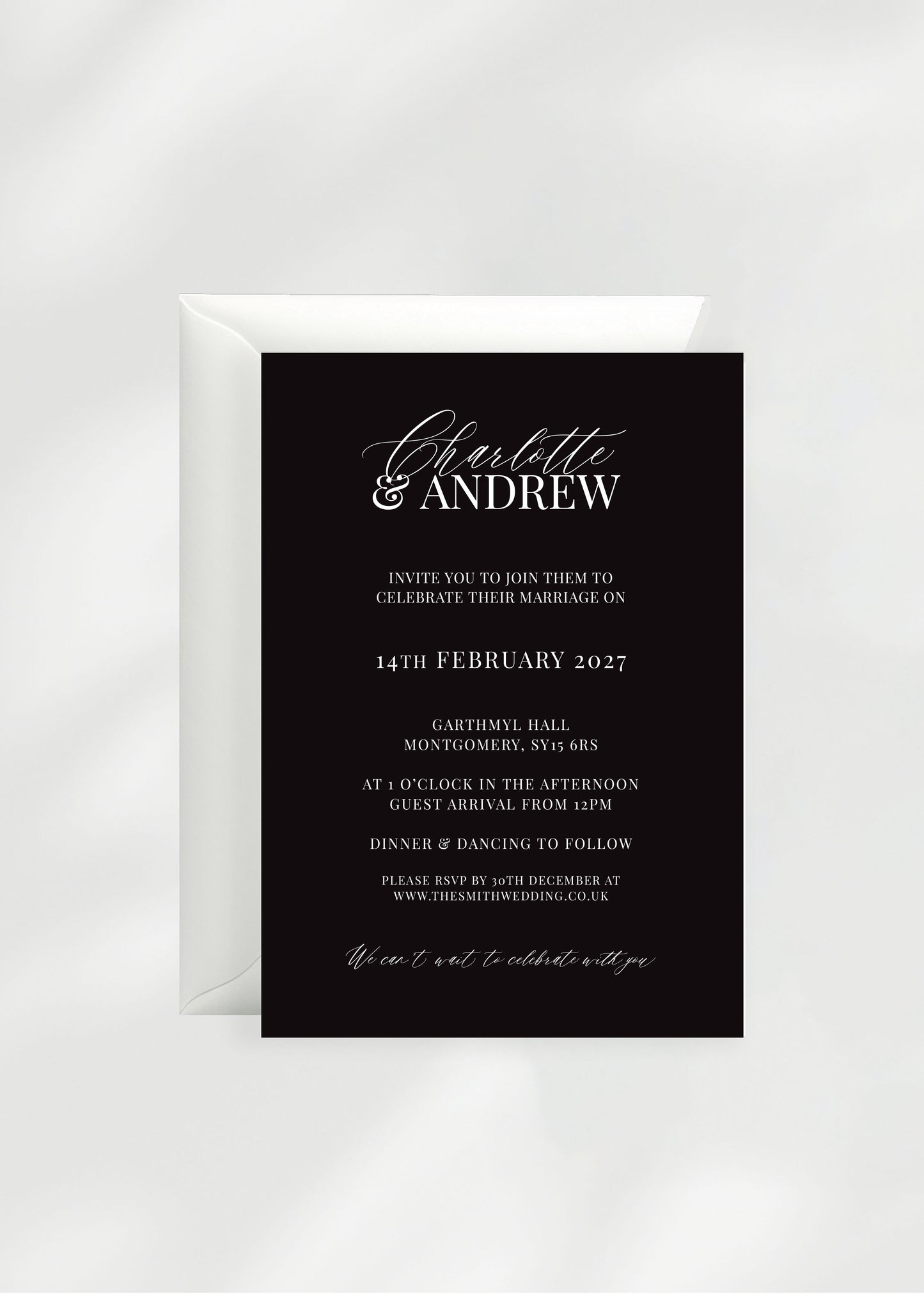 Ophelia Wedding Invitation | Day Guest