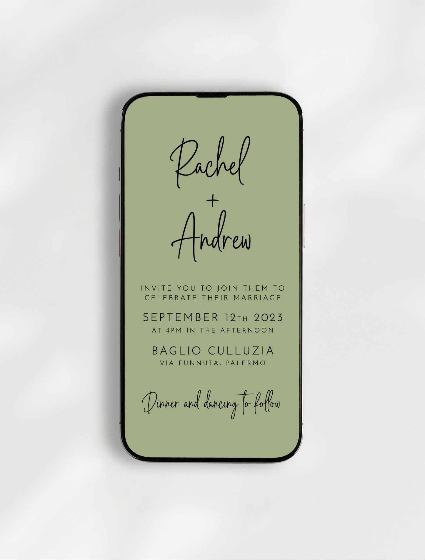 Hera Wedding Invitation | Digital E-Invite