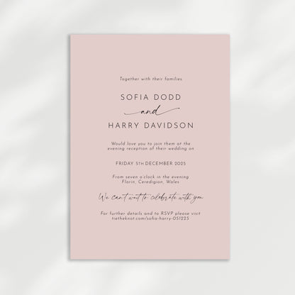 Odite Wedding Invitation | Evening Guest