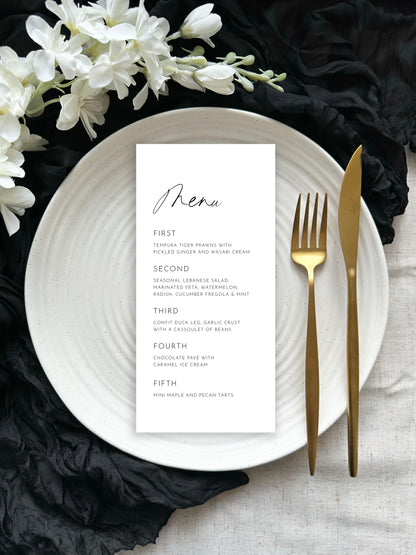 Aura Menu