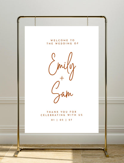 Hera Sign | Welcome Sign