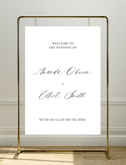 Ophelia Sign | Welcome Sign