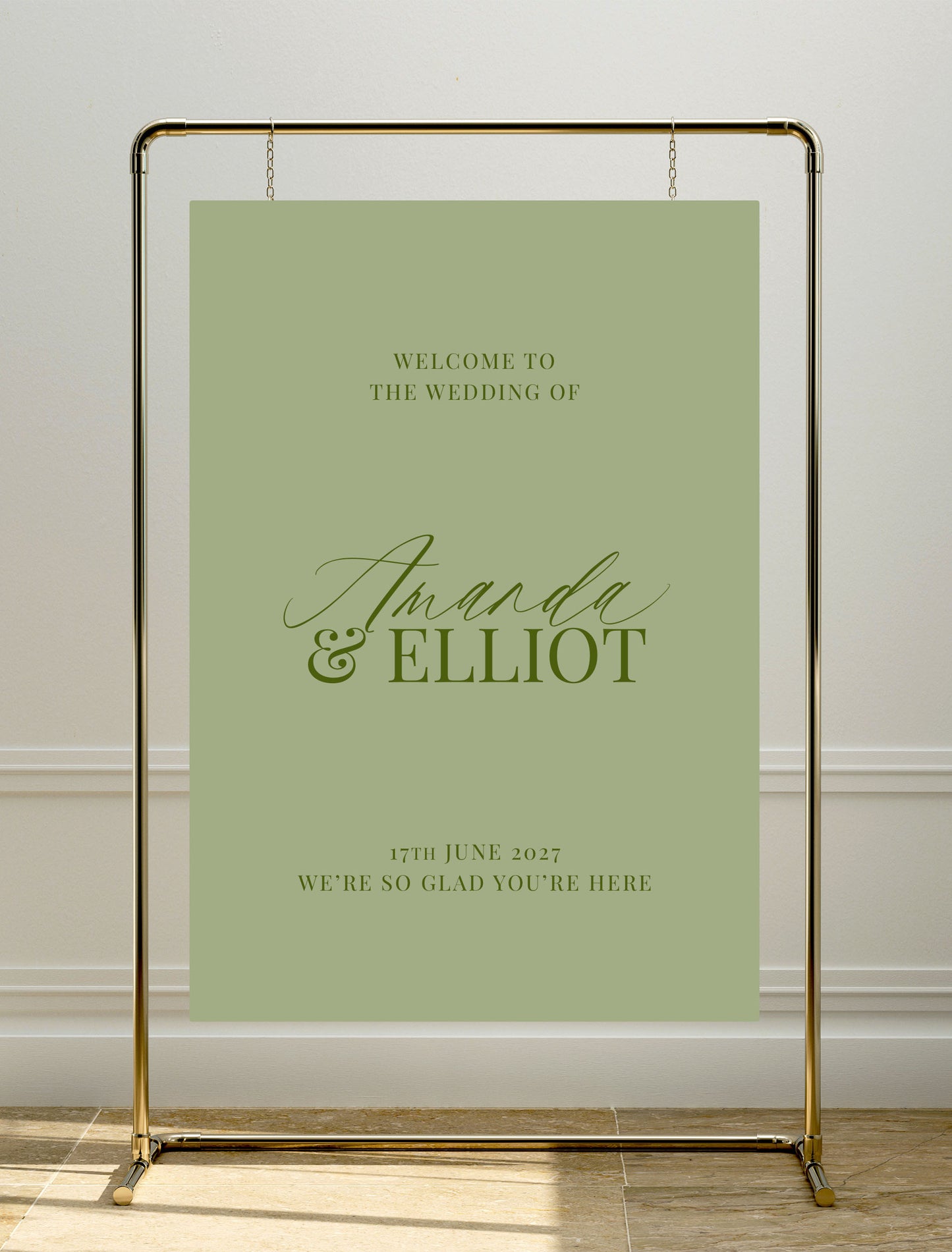 Ophelia Sign | Welcome Sign