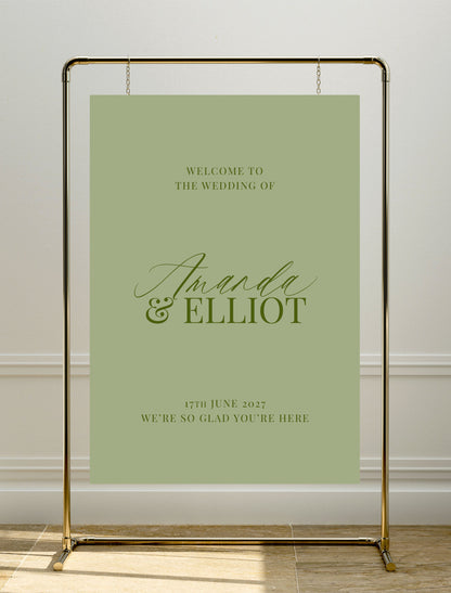 Ophelia Sign | Welcome Sign