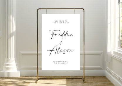 Maia Sign | Welcome Sign