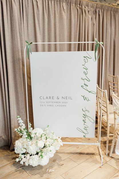 Aura Sign | Welcome Sign